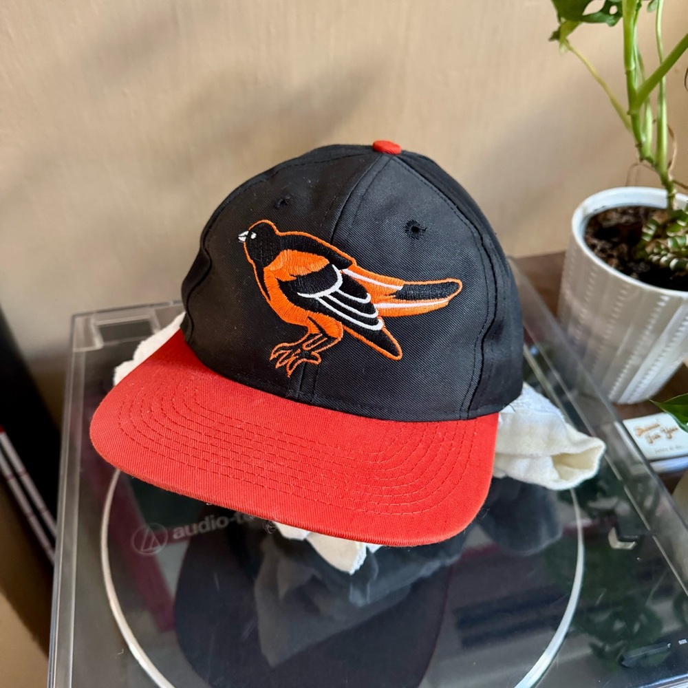 Vintage Baltimore Orioles Snapback Hat 90s New Era Snap Back Hat